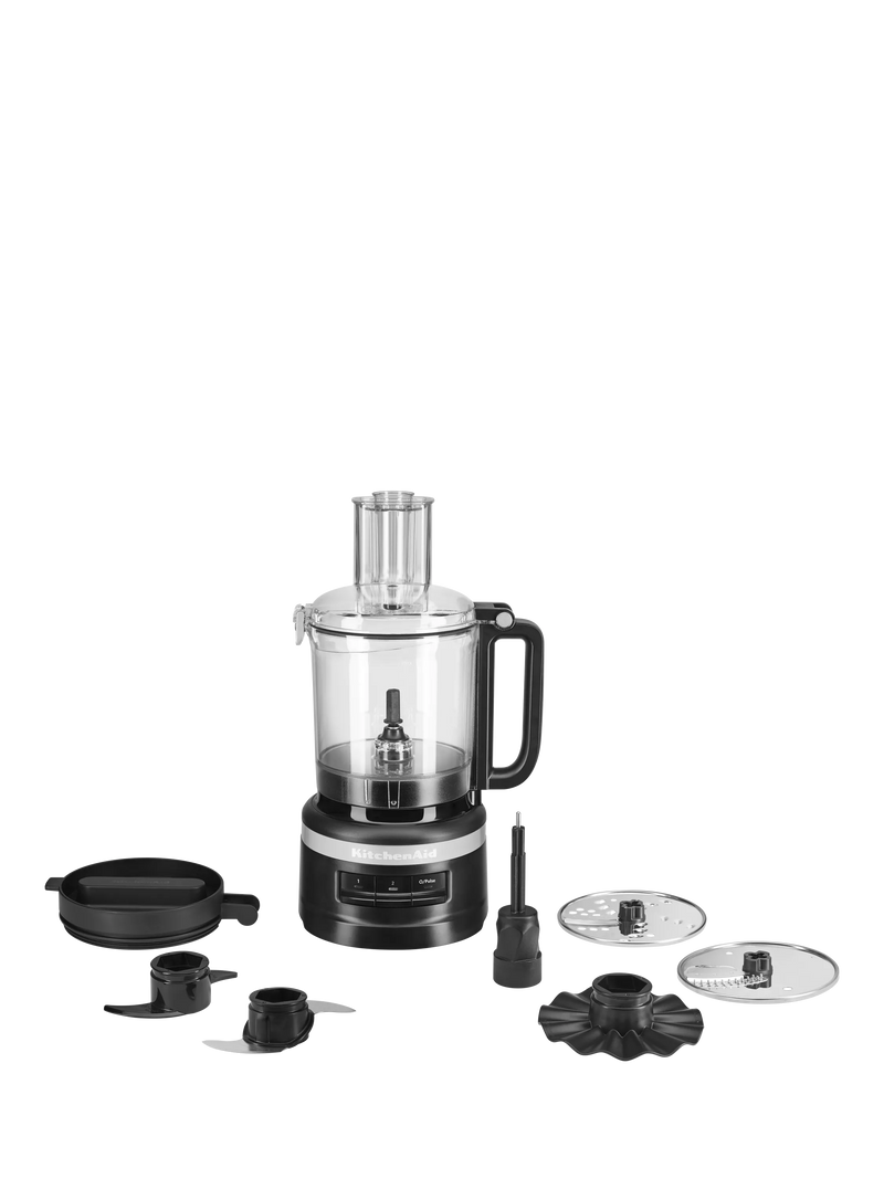 KitchenAid food processor 2.1L matte black, UK version
