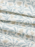 John Lewis Eloise oilcloth tablecloth fabric ice blue, UK version