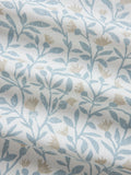John Lewis Eloise oilcloth tablecloth fabric ice blue, UK version