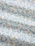 John Lewis Eloise oilcloth tablecloth fabric ice blue, UK version