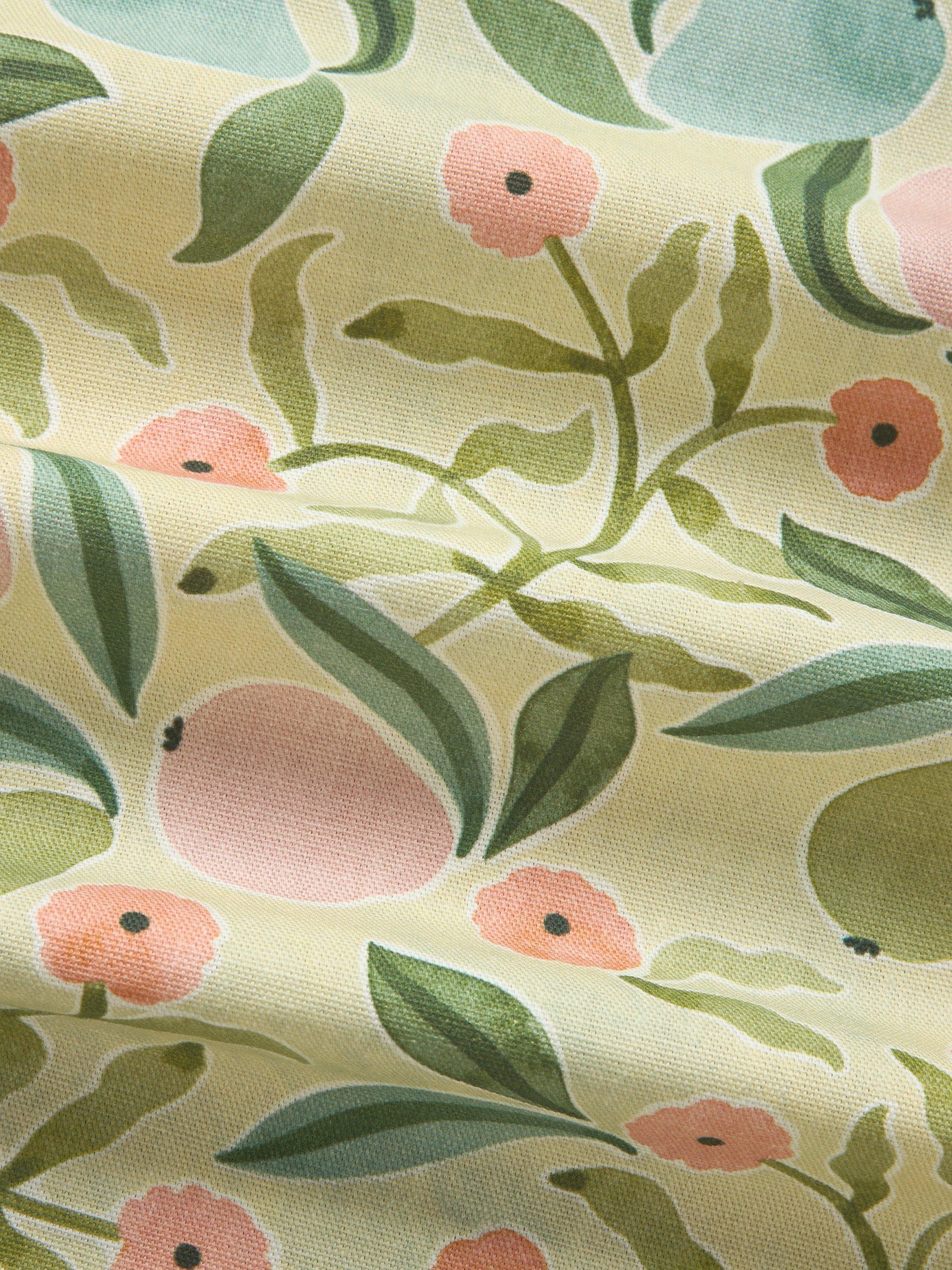 John Lewis pear oilcloth tablecloth fabric multi 130cm, imported from the UK