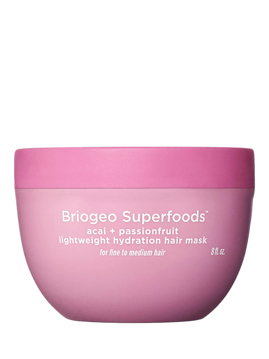 Briogeo hair mask acai and passionfruit 236ml, imported from the UK