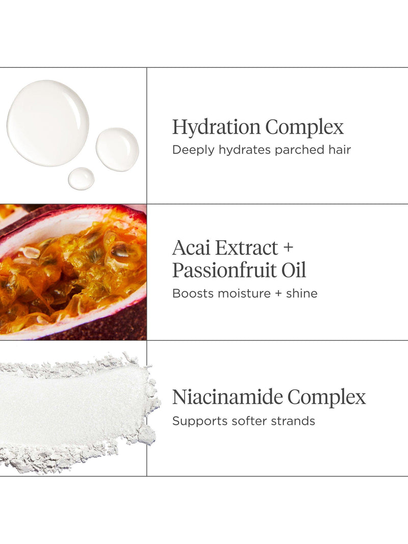Briogeo hair mask acai and passionfruit 236ml, imported from the UK