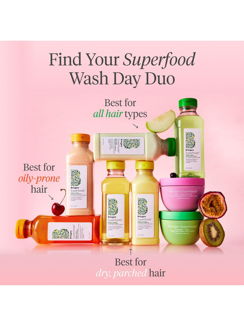 Briogeo hair mask acai and passionfruit 236ml, imported from the UK