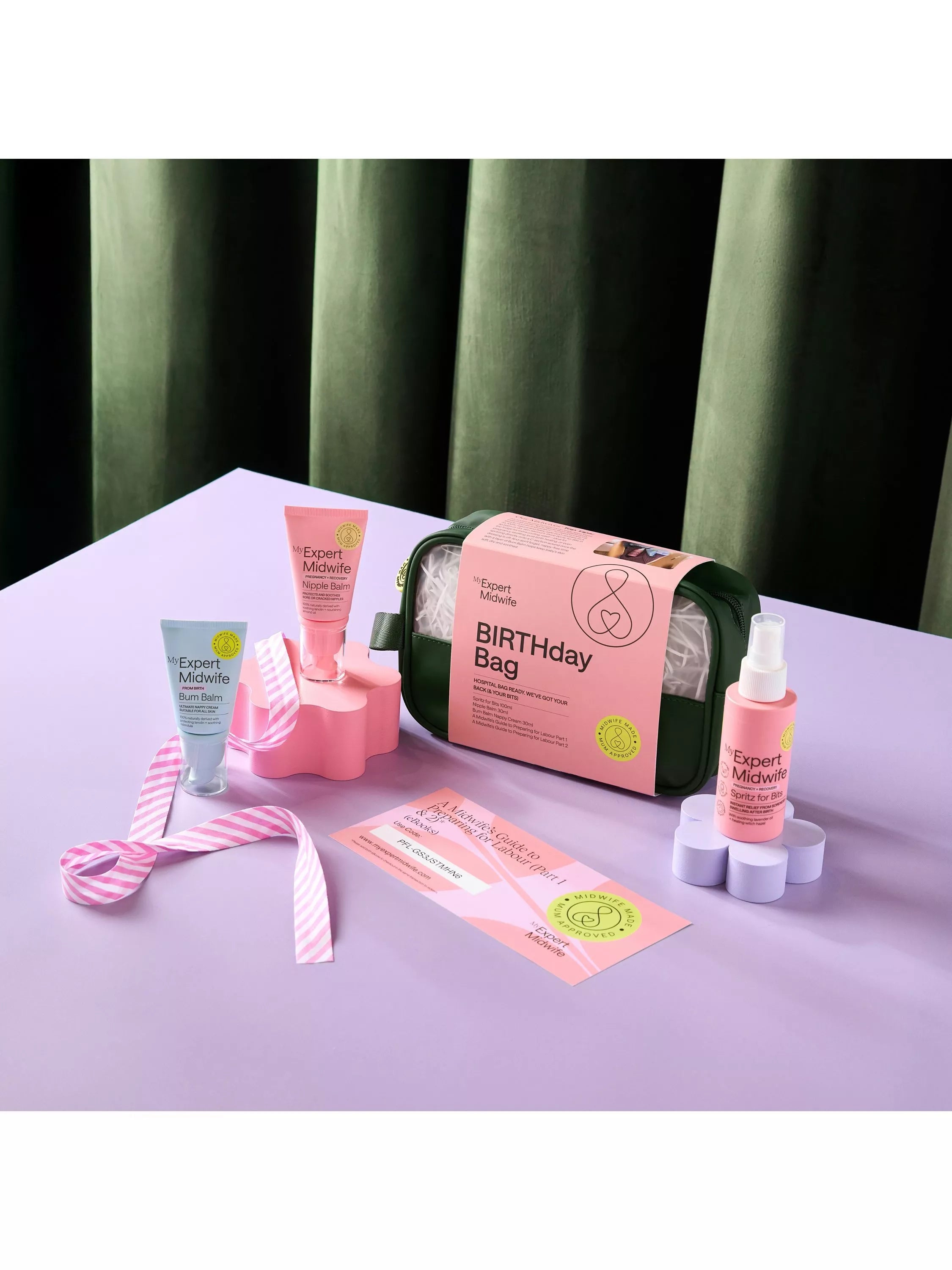 My Expert Midwife BIRTHday Bag Gift Set, UK version