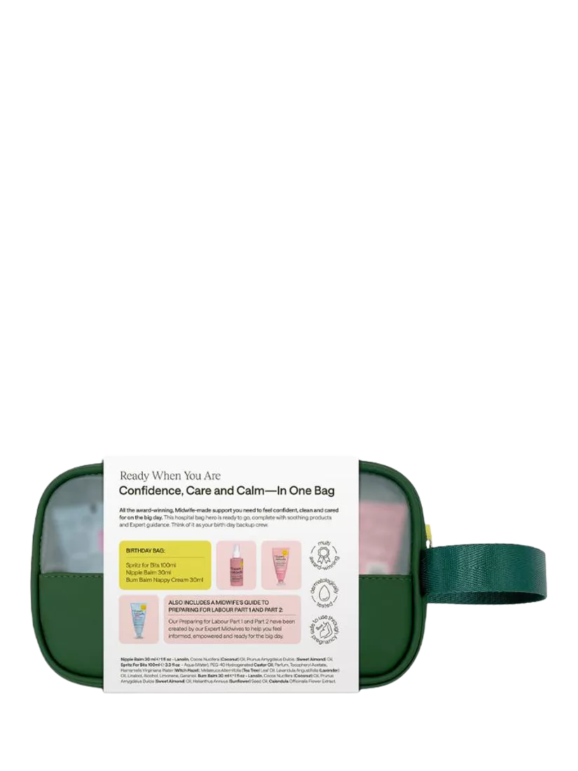 My Expert Midwife BIRTHday Bag Gift Set, UK version