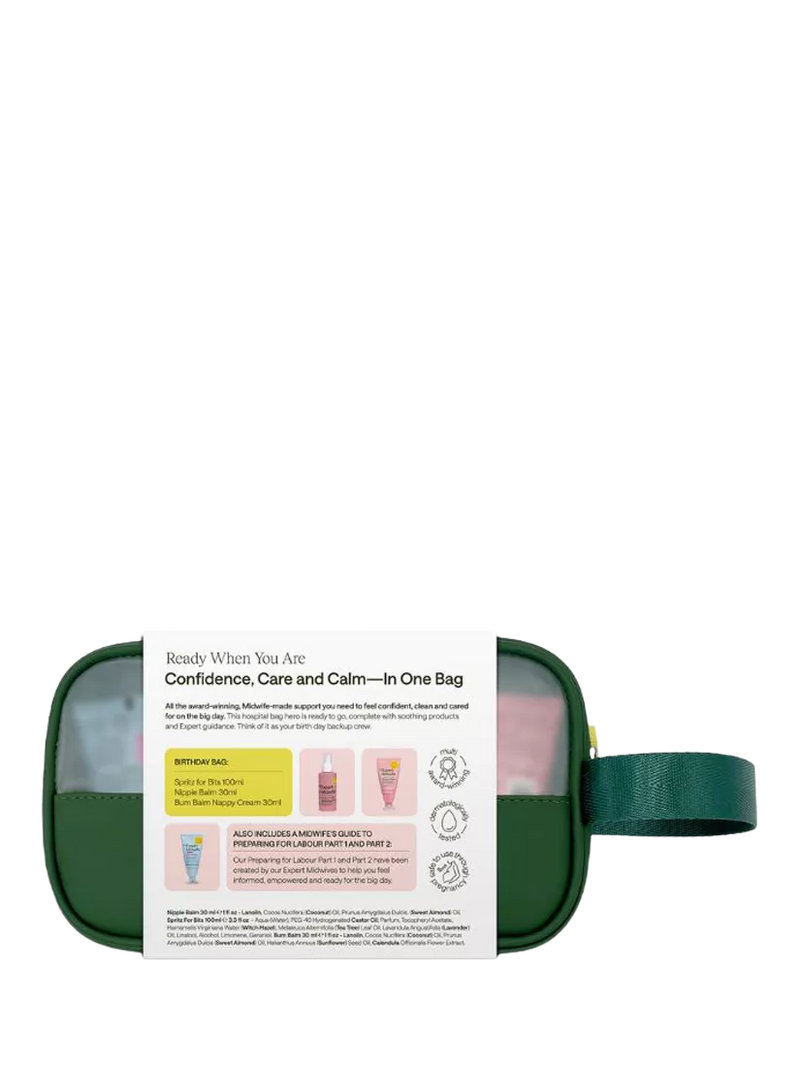 My Expert Midwife BIRTHday Bag Gift Set, UK version