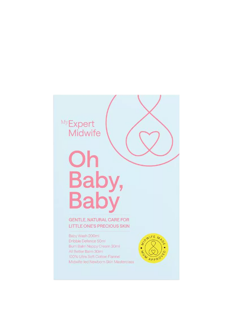 My Expert Midwife Oh Baby newborn skincare gift set, UK version