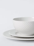 John Lewis Dotty 12-piece porcelain dinner set - British product