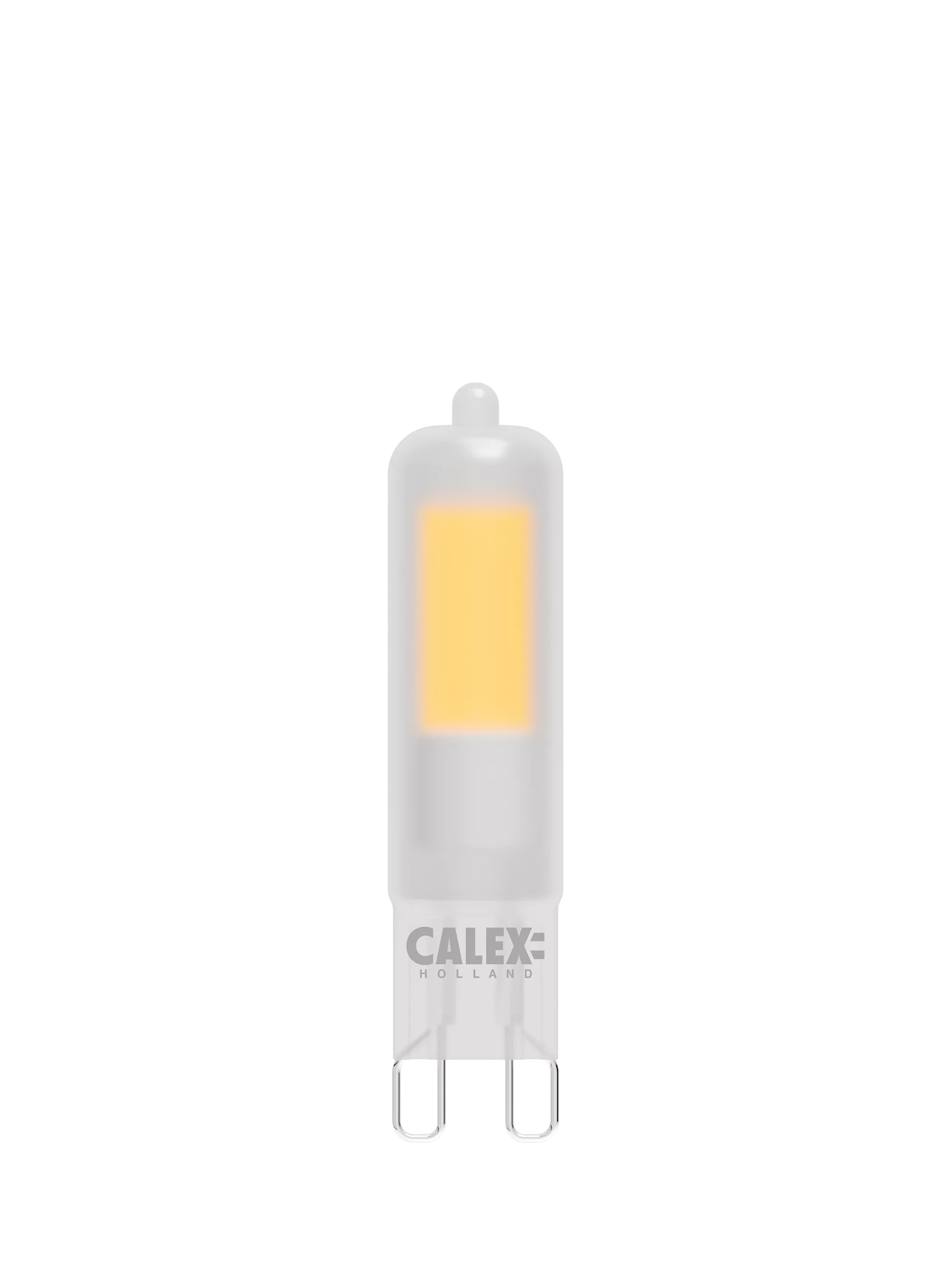 Calex 2W LED G9 capsule bulb clear, imported from the UK