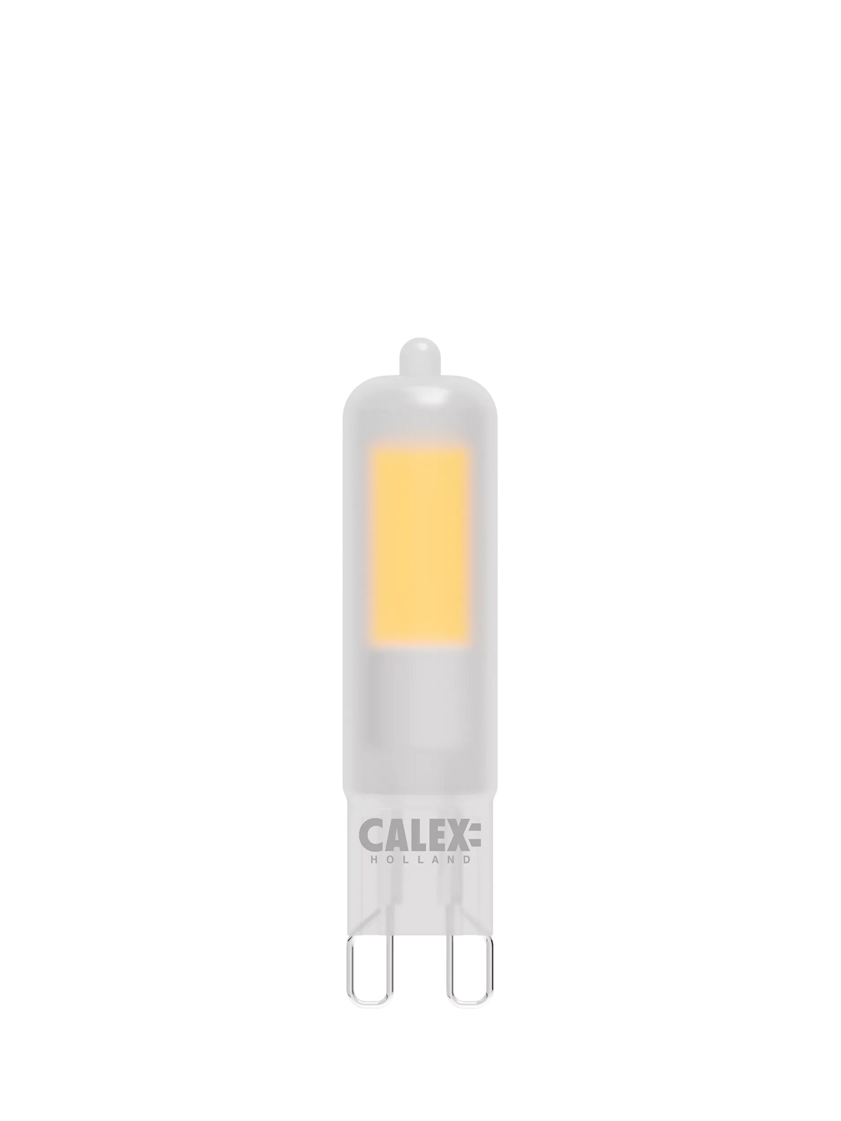 Calex 2W LED G9 capsule bulb clear, imported from the UK
