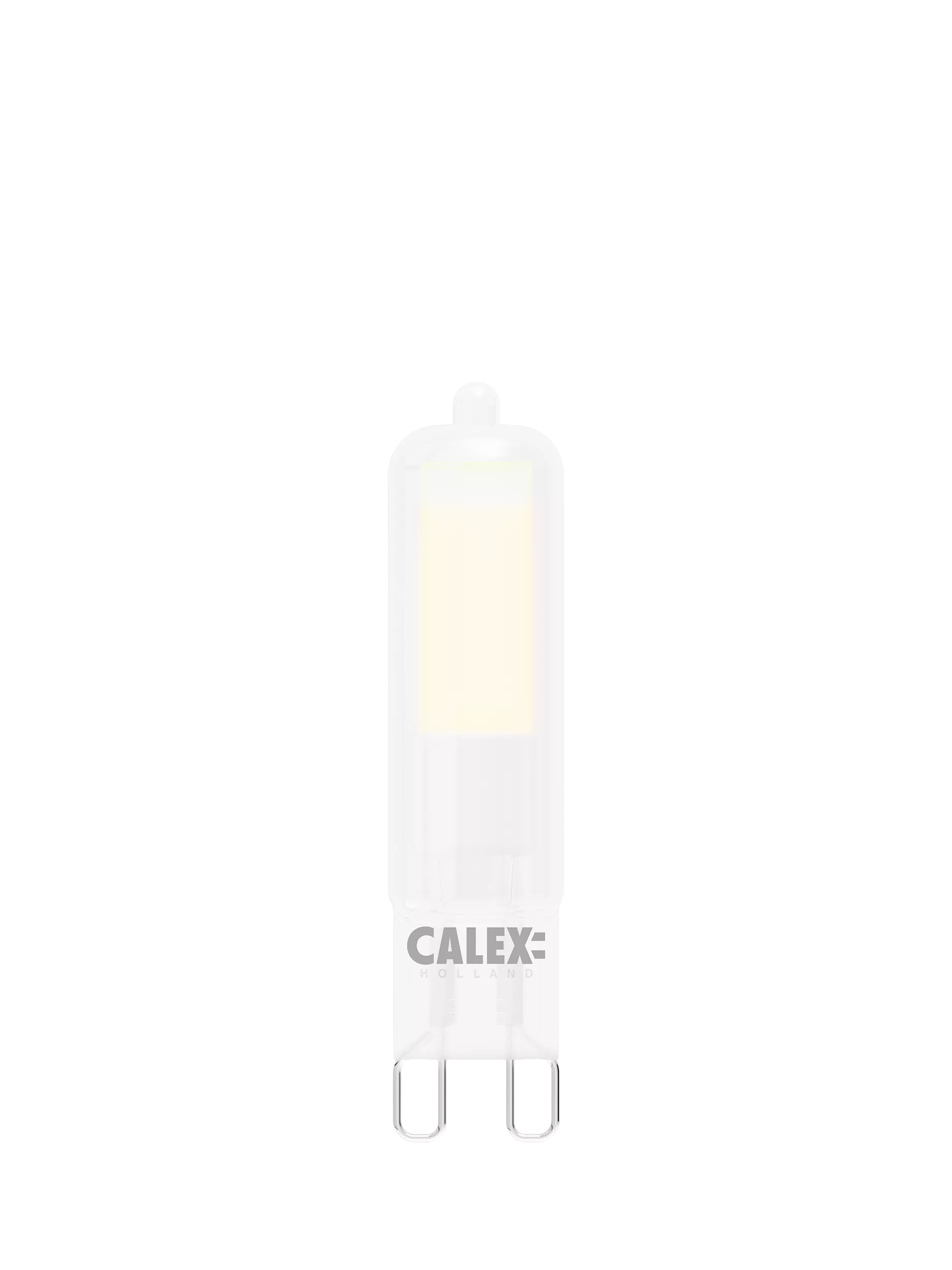 Calex 2W LED G9 capsule bulb clear, imported from the UK