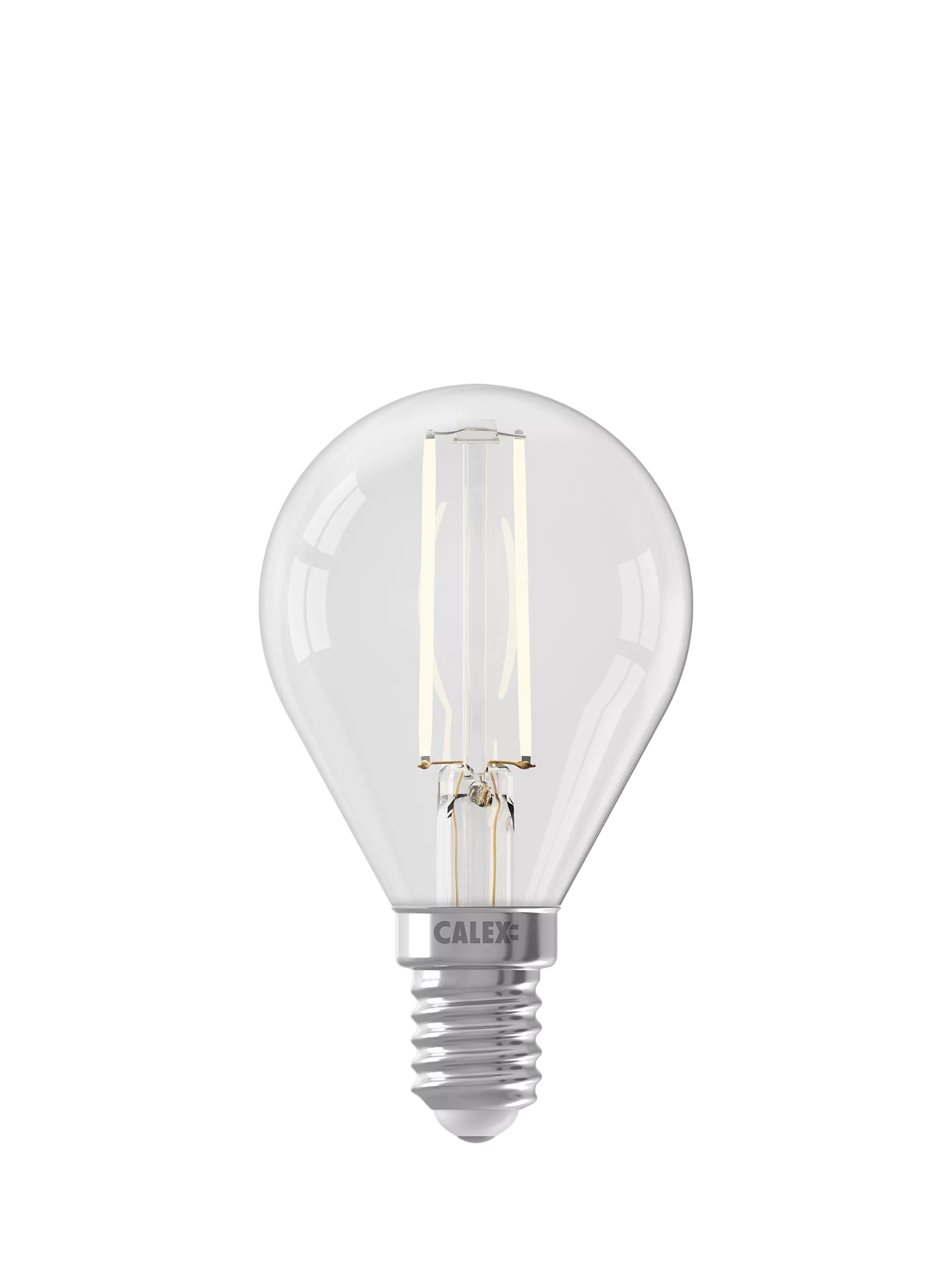 Calex LED E14 spherical bulb 3.5W clear - British product
