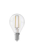 Calex LED E14 spherical bulb 3.5W clear - British product