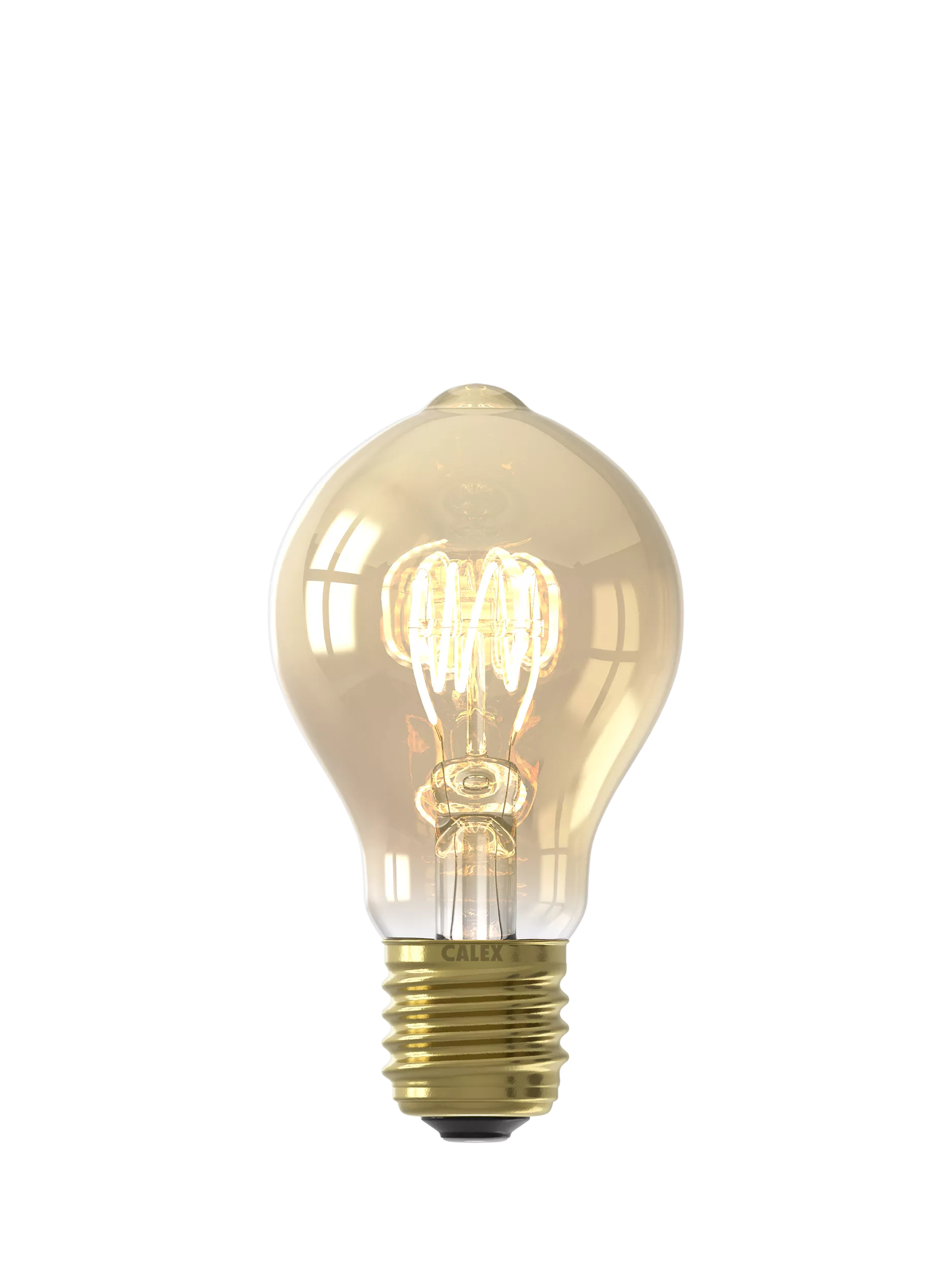 Calex gold tinted decorative filament LED bulb, UK version