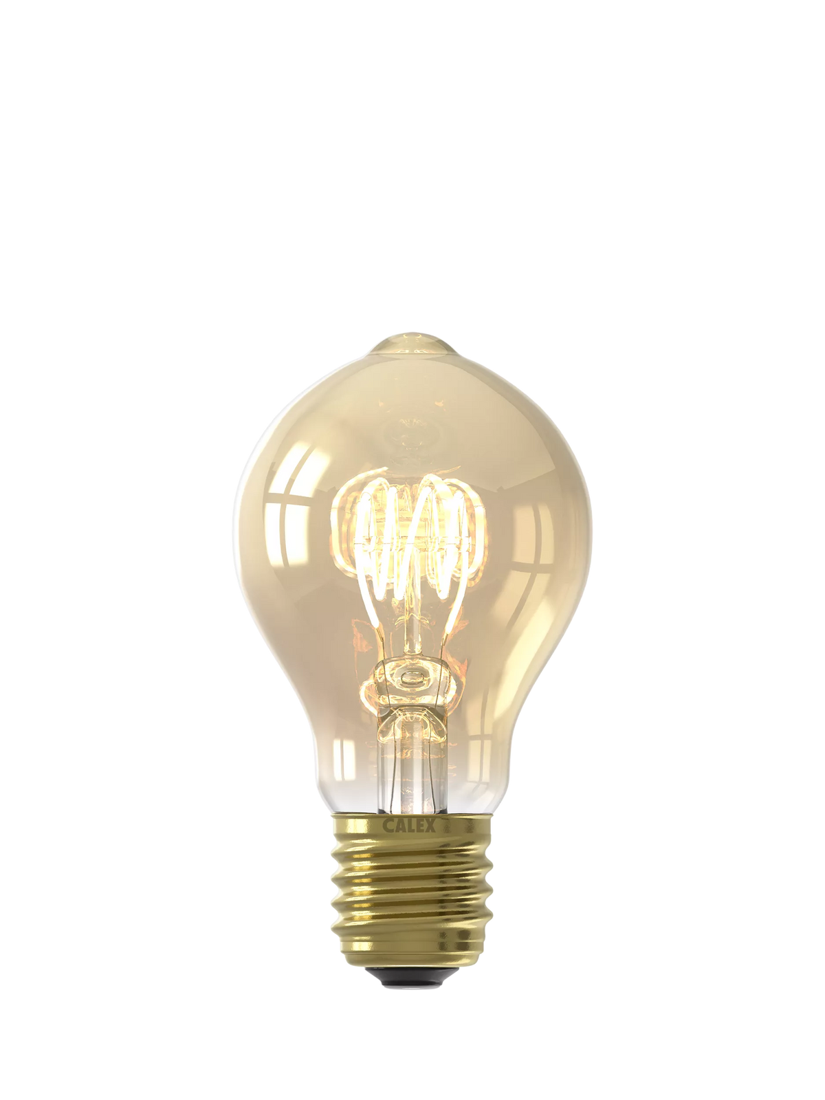 Calex gold tinted decorative filament LED bulb, UK version