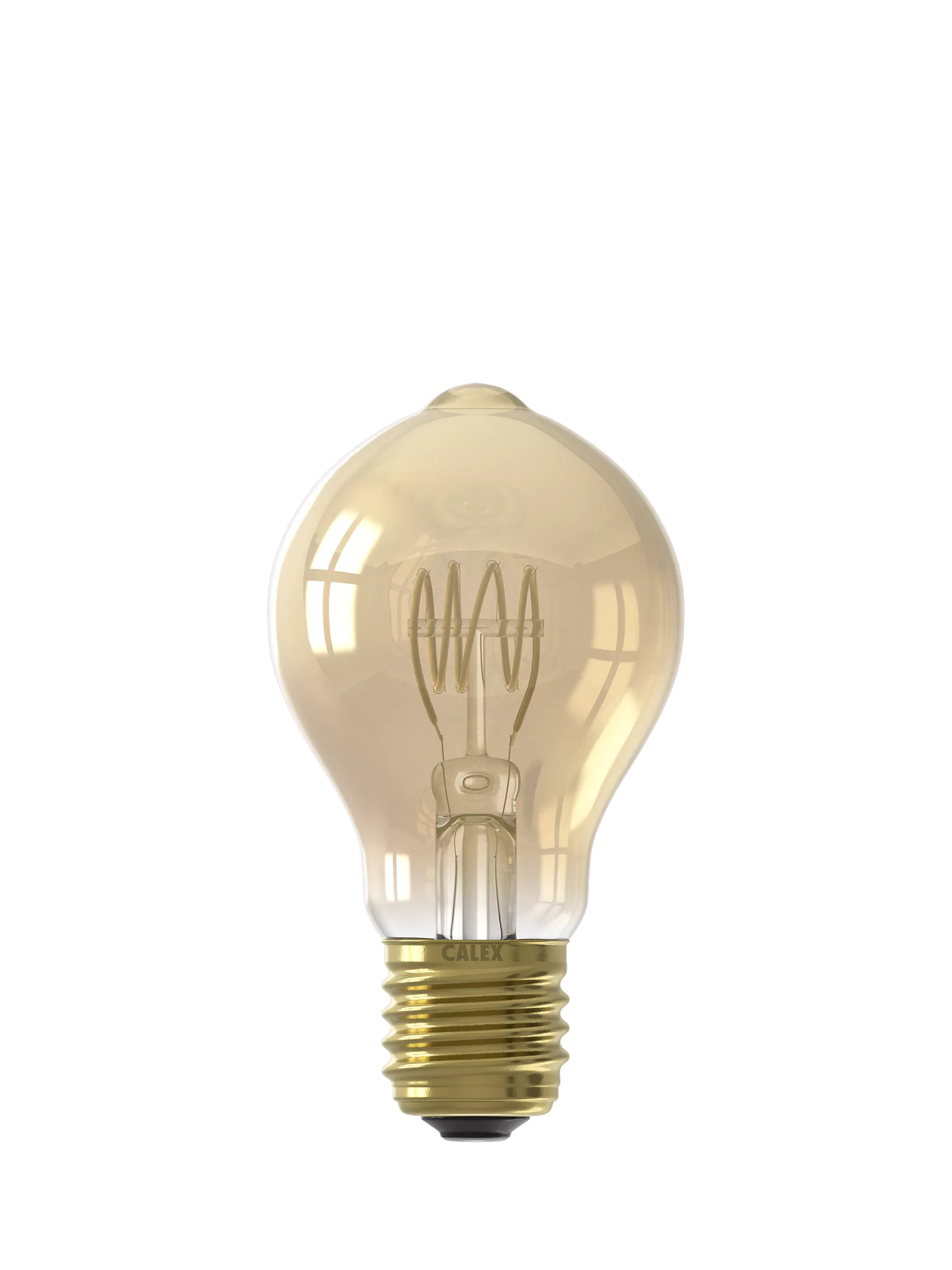 Calex gold tinted decorative filament LED bulb, UK version