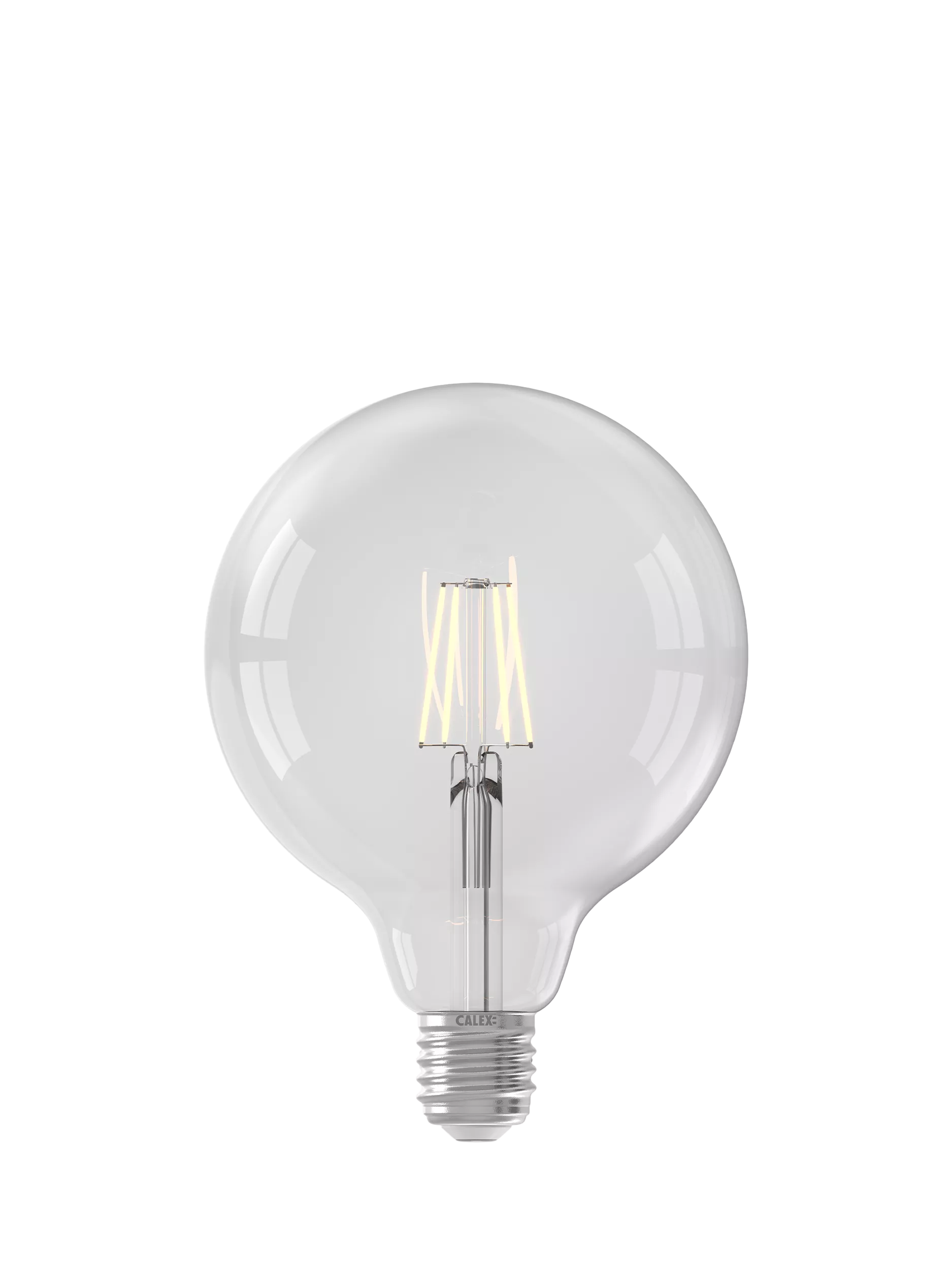 Calex G125 Globe 5W LED dimmable light bulb E27 (British brand)
