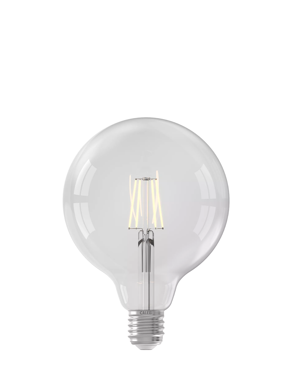 Calex G125 Globe 5W LED dimmable light bulb E27 (British brand)
