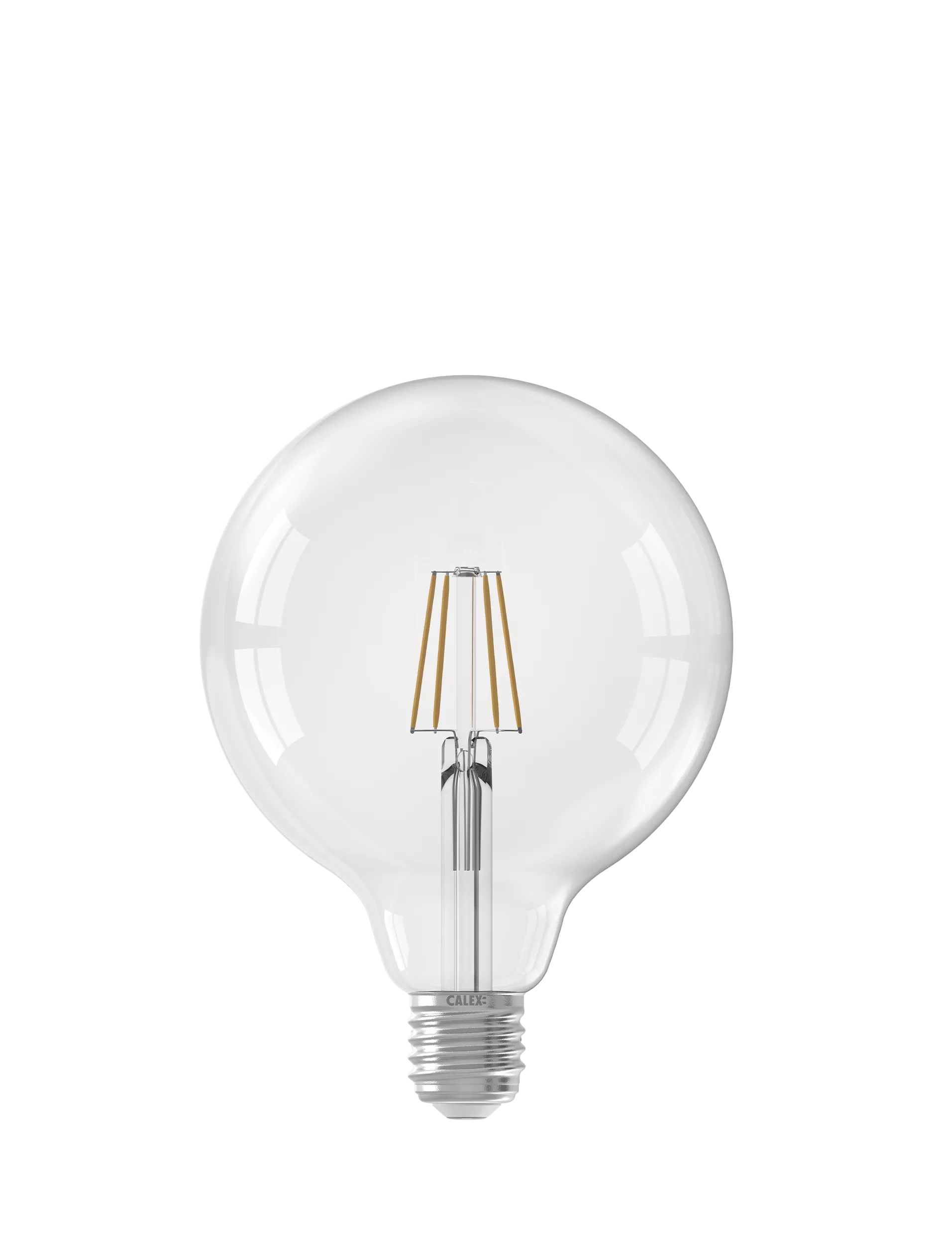 Calex G125 Globe 5W LED dimmable light bulb E27 (British brand)