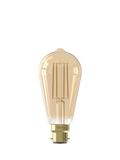 Calex decorative filament LED bulb rustic gold 3.5W, imported from the UK