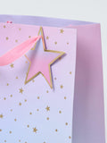 John Lewis ombre foil stars gift bag multi, UK version