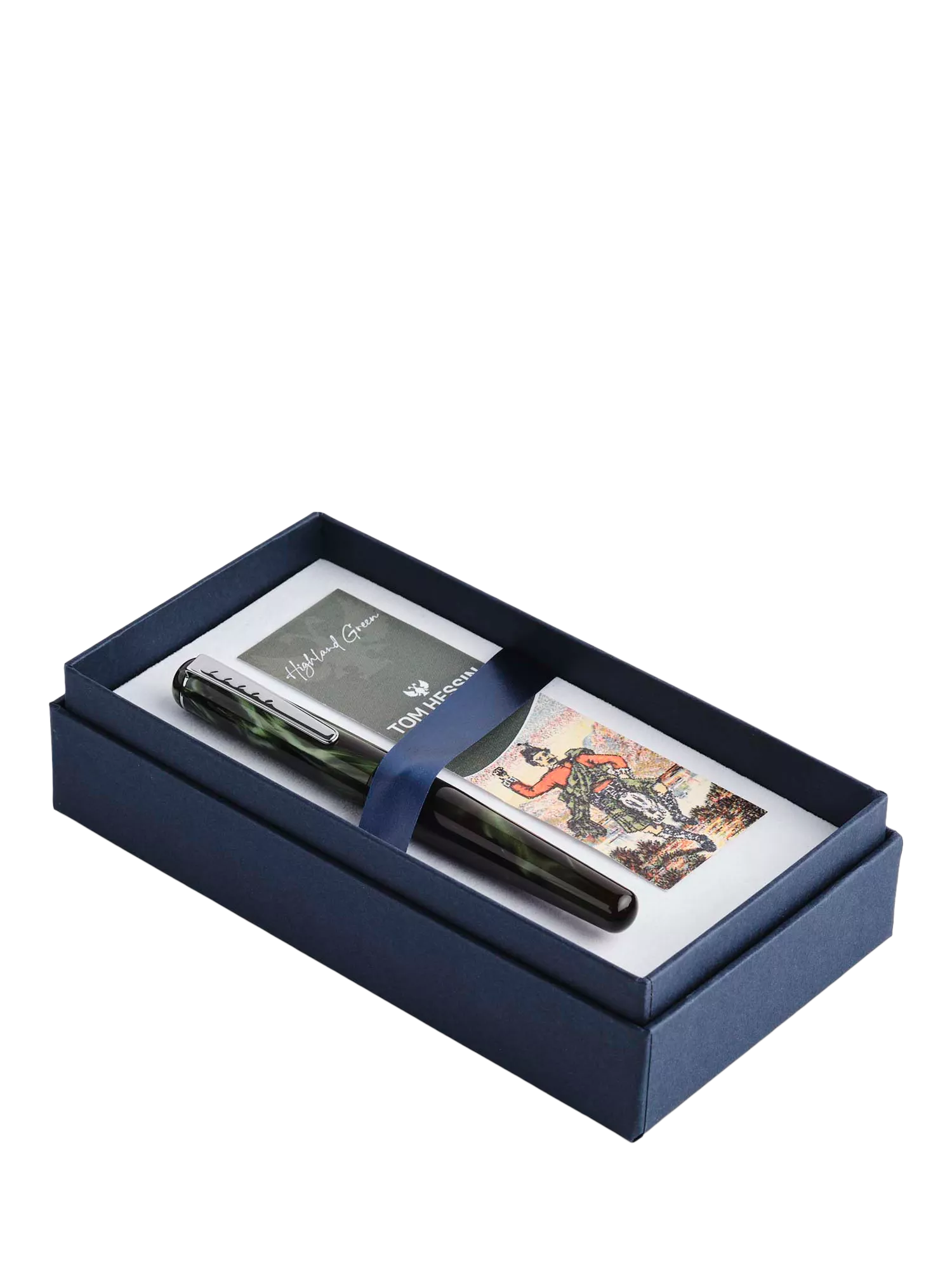 Tom Hessin Highland Green fountain pen, UK version