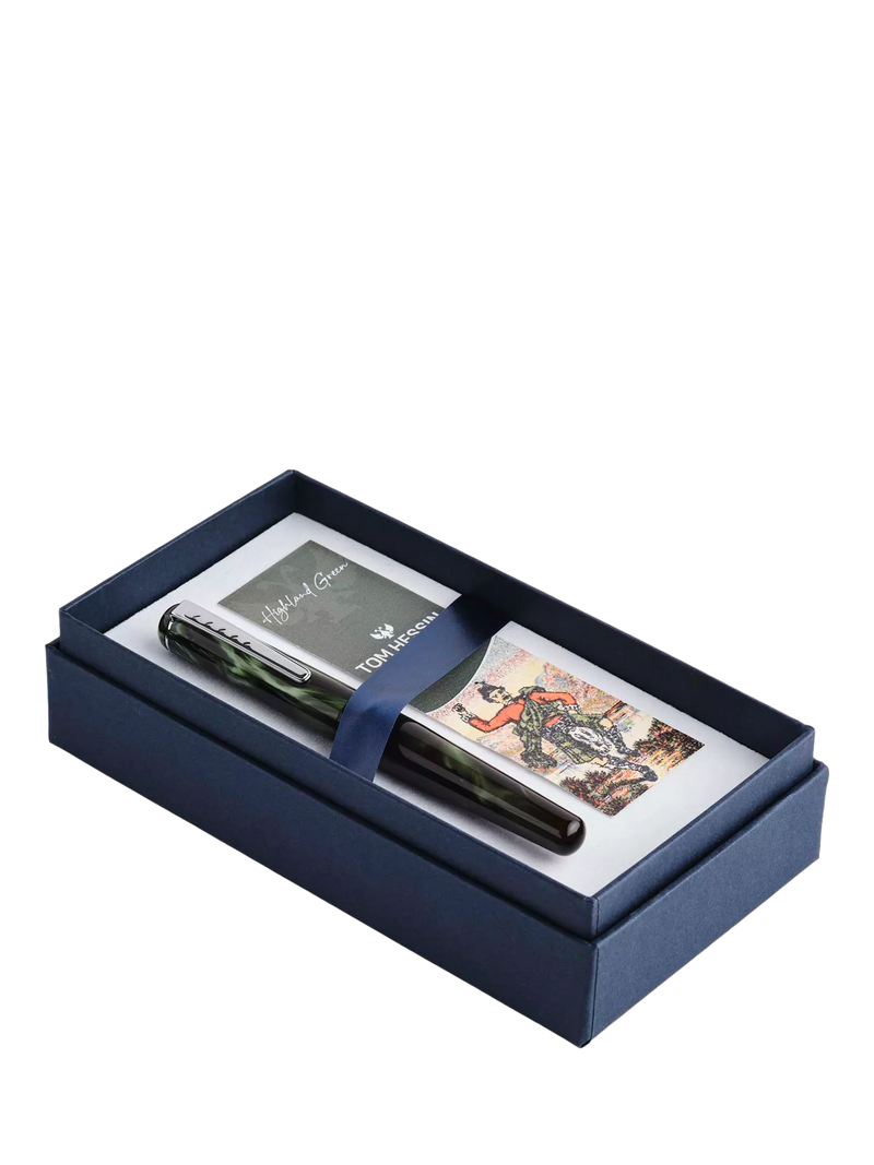 Tom Hessin Highland Green fountain pen, UK version