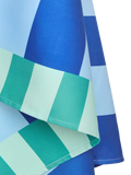 Dock & Bay beach towel Blue Sky Stripe 160x90cm (British brand)
