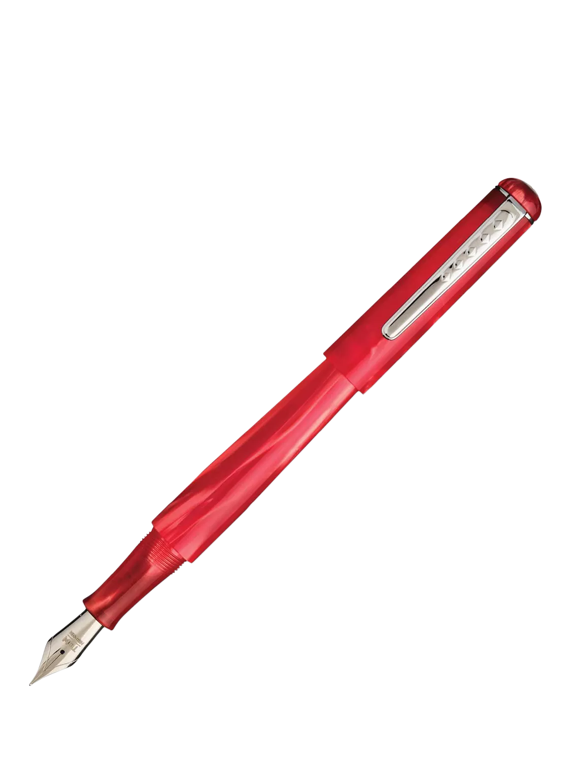 Tom Hessin Charles Collection fountain pen Red (British brand)