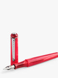 Tom Hessin Charles Collection fountain pen Red (British brand)