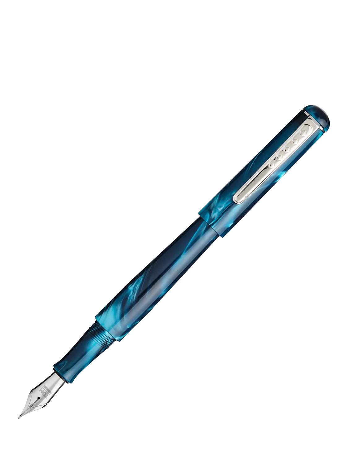Tom Hessin fountain pen Thames Blue - British product