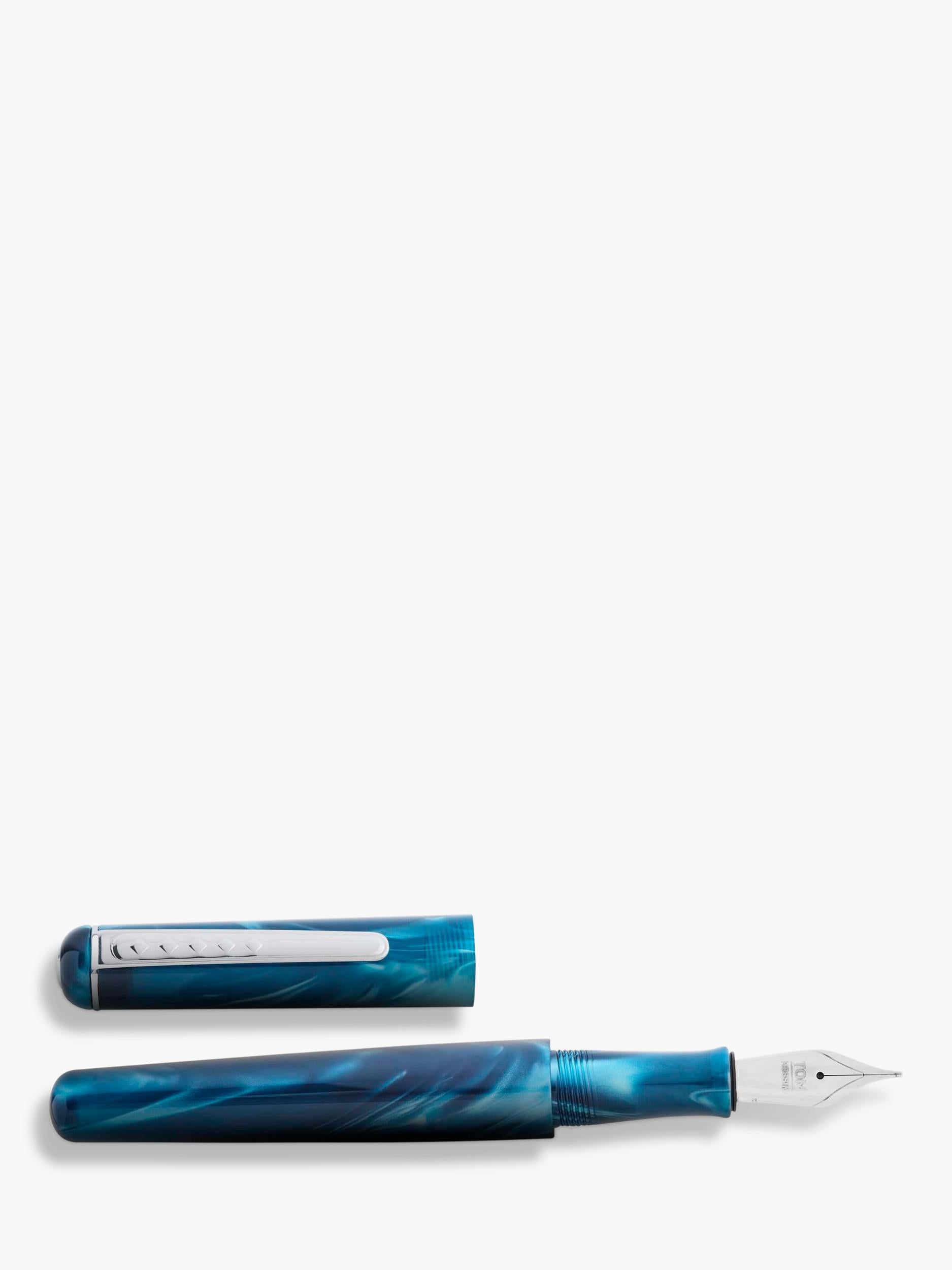 Tom Hessin fountain pen Thames Blue - British product