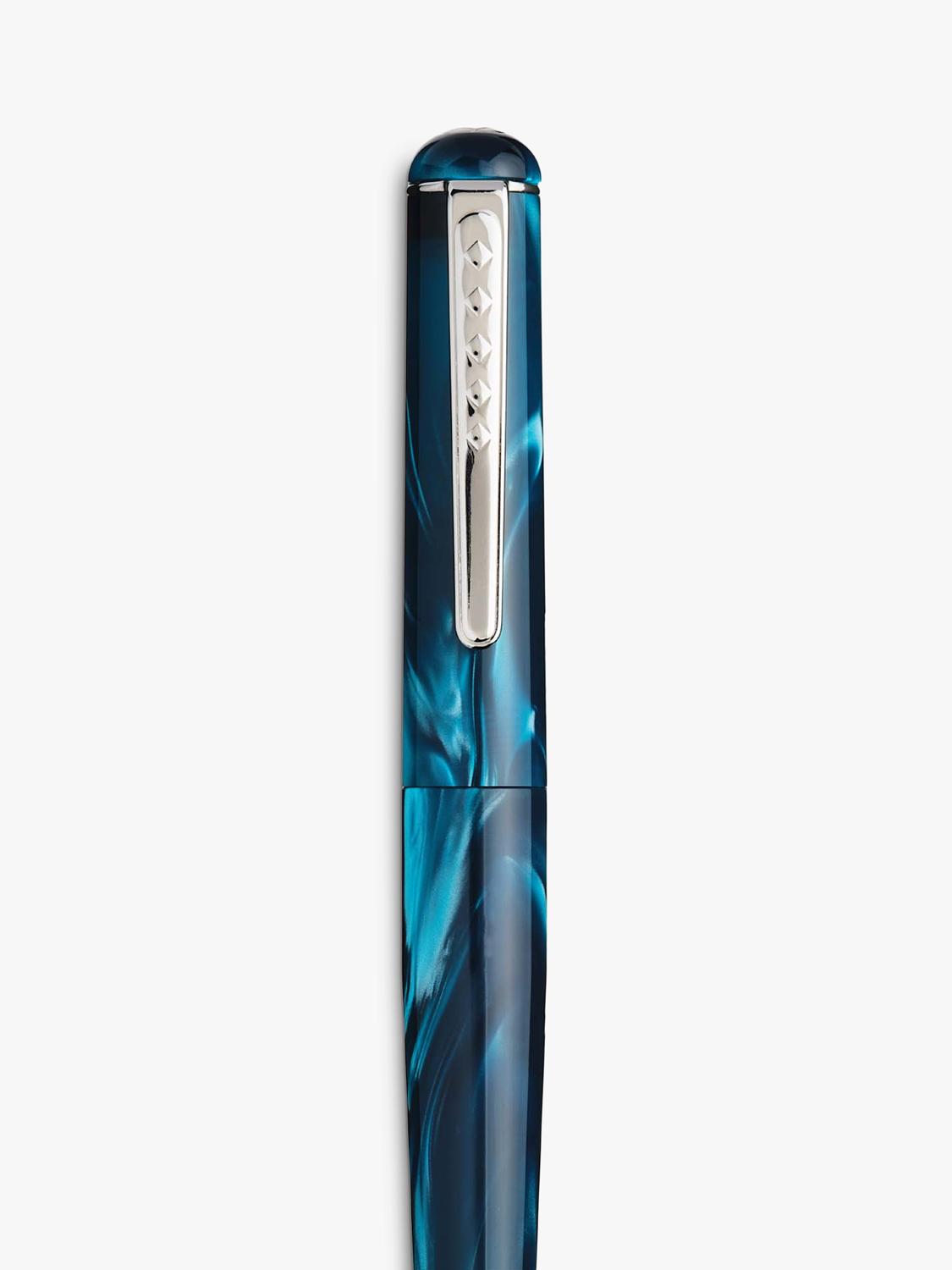Tom Hessin fountain pen Thames Blue - British product