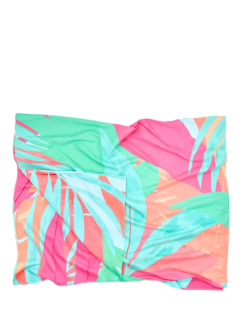 Dock & Bay Hot Tropics beach towel 160x90cm, imported from the UK