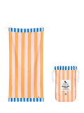 Dock & Bay Mellow Yellow beach towel 160x90cm, UK version