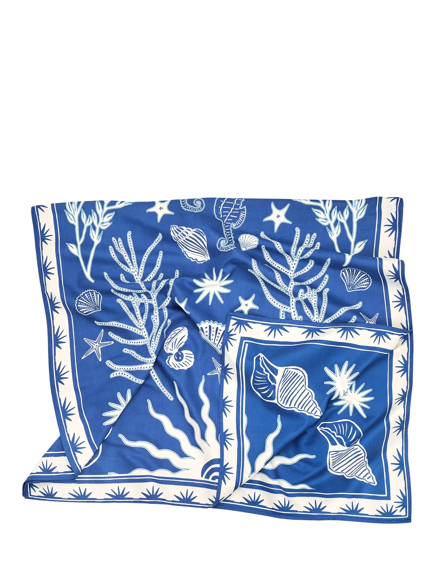 Dock & Bay Ocean Treasure beach towel blue - British product