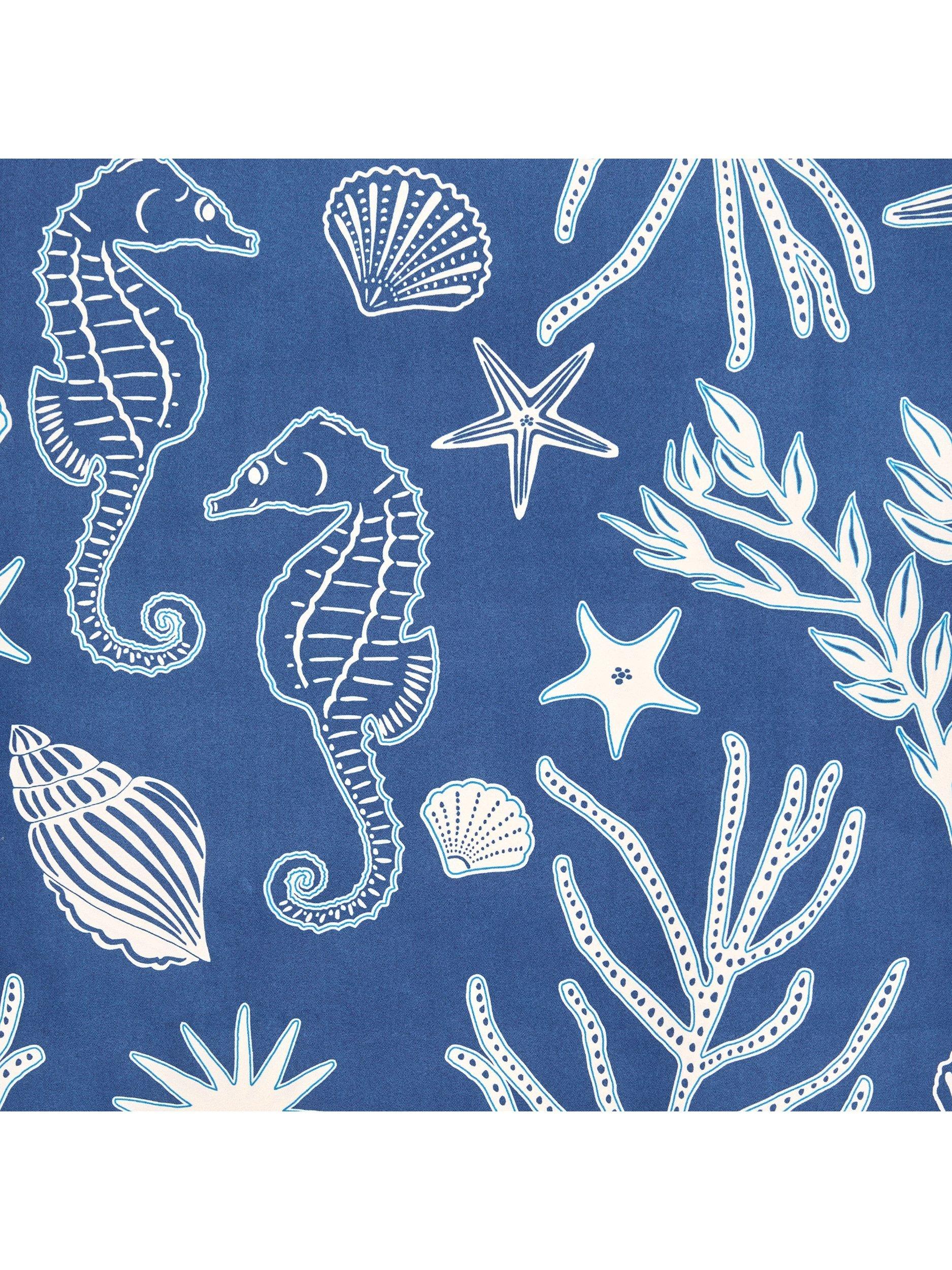 Dock & Bay Ocean Treasure beach towel blue - British product