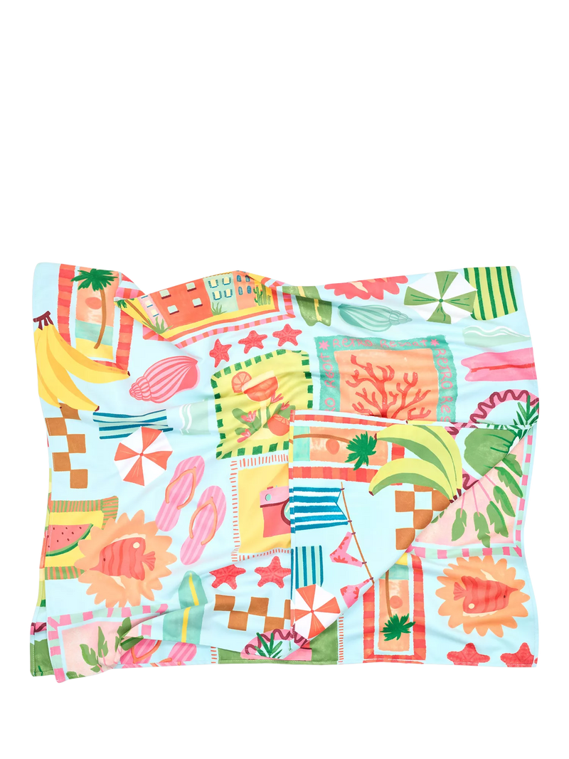 Dock & Bay multi beach towel 160x90cm, imported from the UK