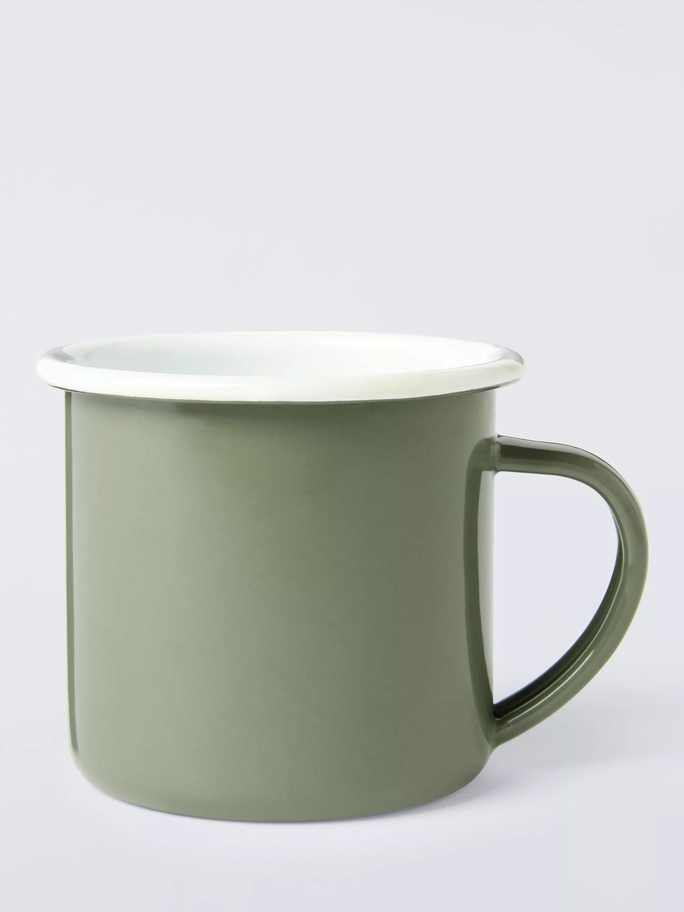 John Lewis enamel mug 395ml (British brand)