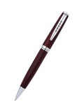 Tom Hessin Edinburgh ballpoint pen red wooden barrel - British product