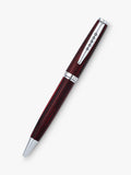 Tom Hessin Edinburgh ballpoint pen red wooden barrel - British product