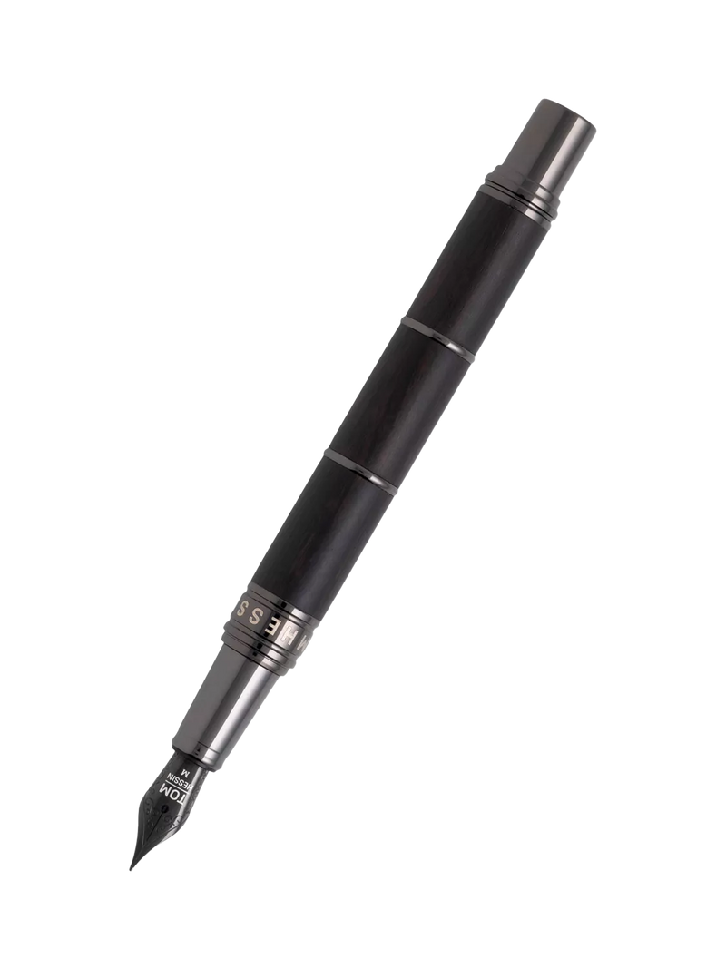 Tom Hessin Revolution fountain pen Charcoal medium nib, UK version