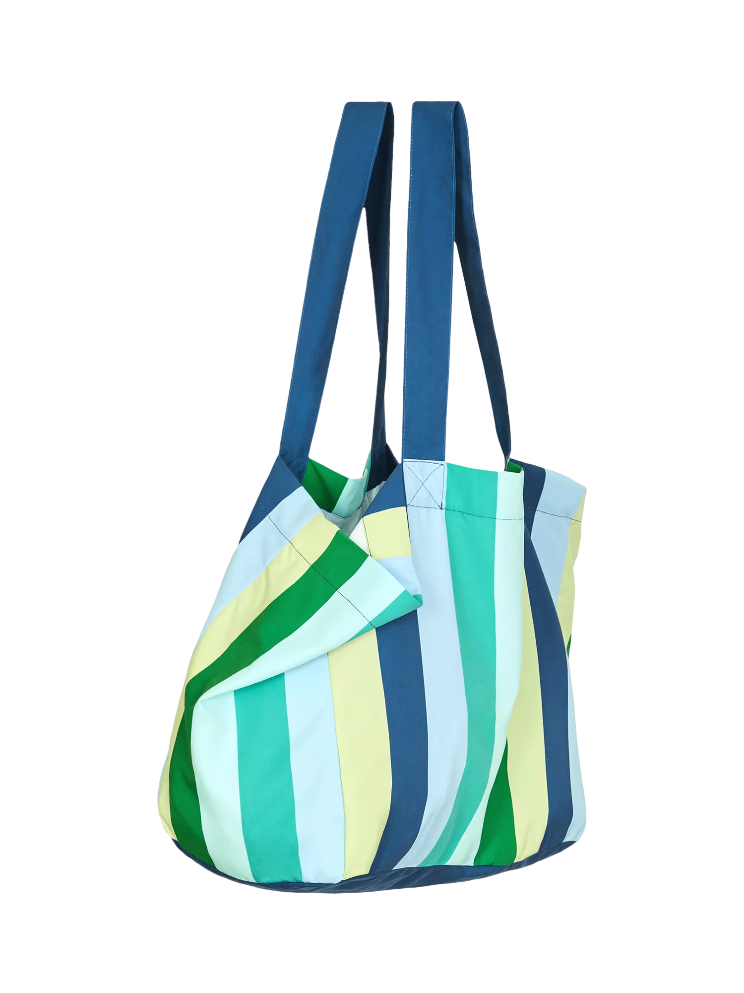 Dock & Bay foldable tote bag multi blue, imported from the UK