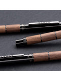Tom Hessin Revolution Ballpoint Pen Rustic walnut wood gunmetal, imported from the UK