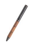 Tom Hessin Revolution Ballpoint Pen Rustic walnut wood gunmetal, imported from the UK