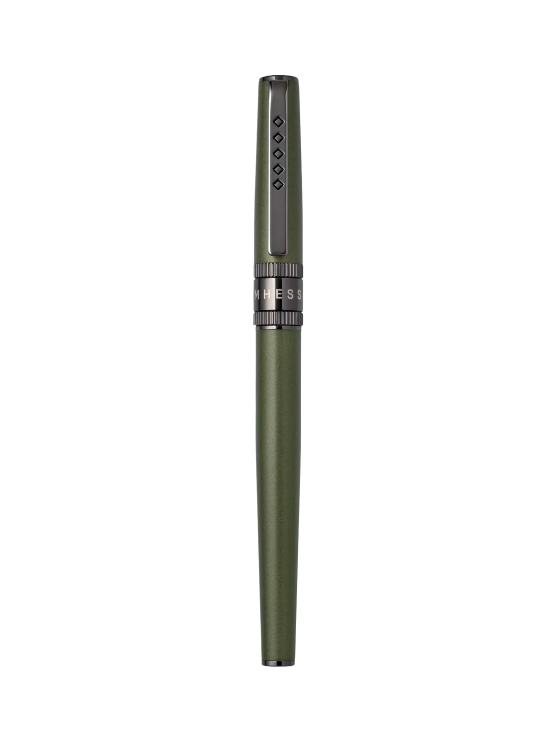 Tom Hessin Rebel fountain pen Garrison Green Medium nib - British product