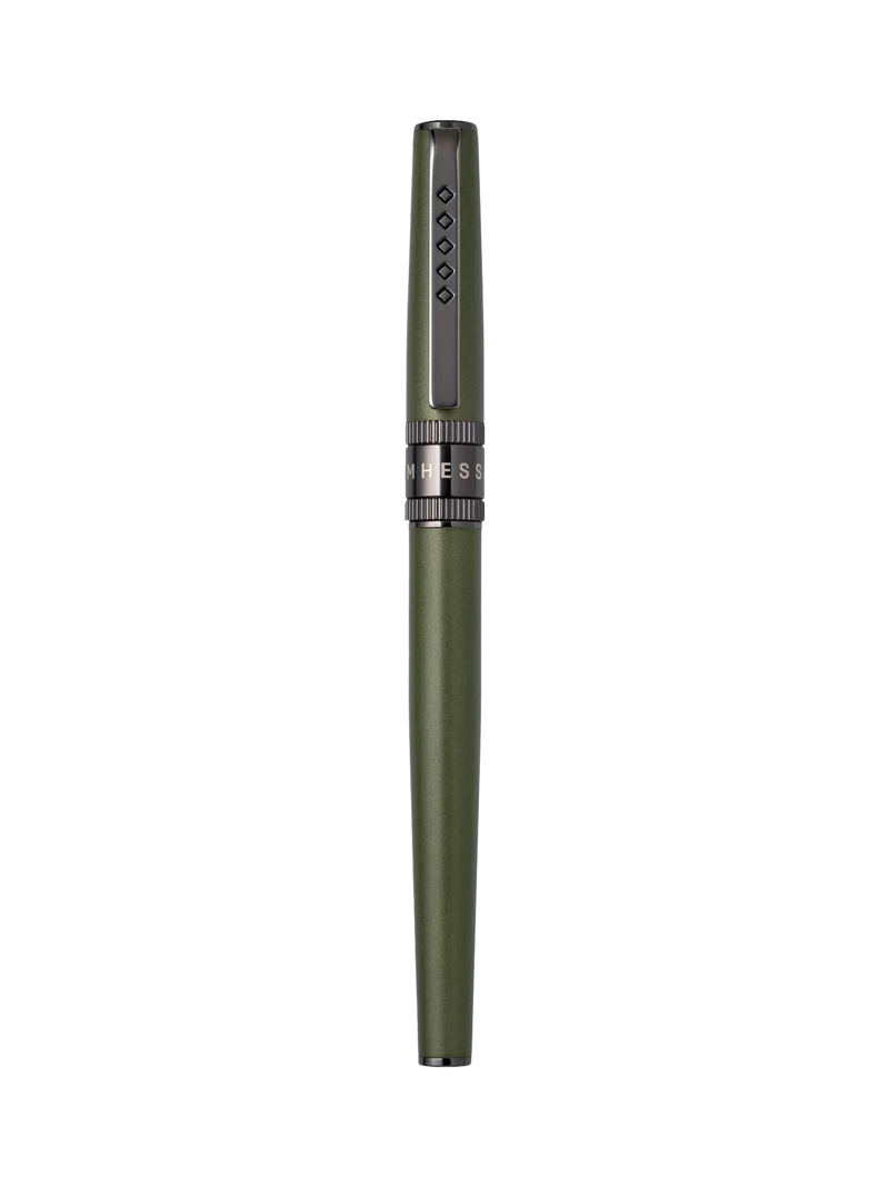 Tom Hessin Rebel fountain pen Garrison Green Medium nib - British product