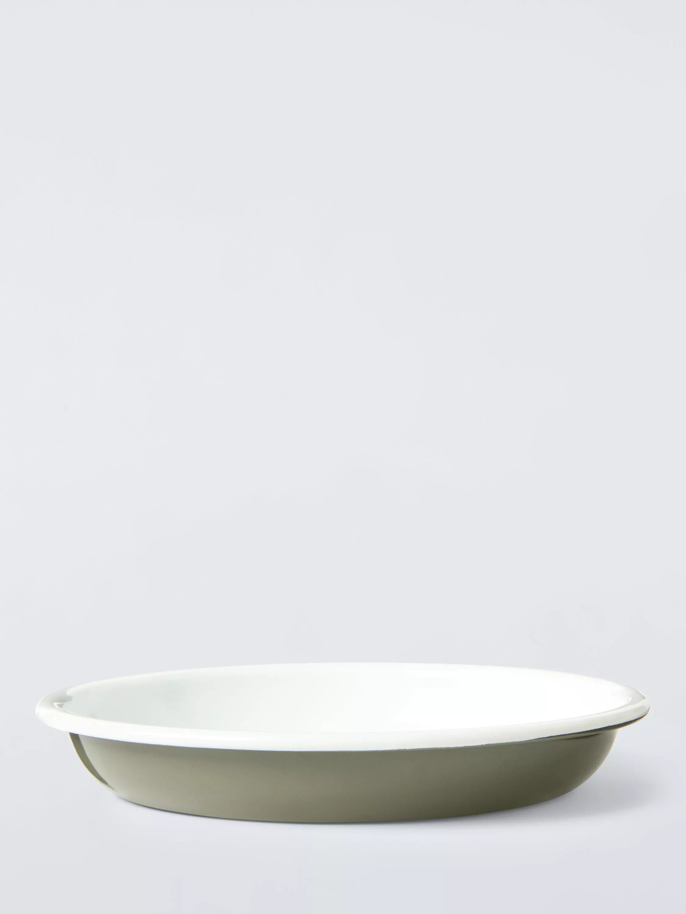 John Lewis enamel side plates 19cm multi - British product