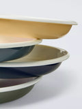 John Lewis enamel side plates 19cm multi - British product
